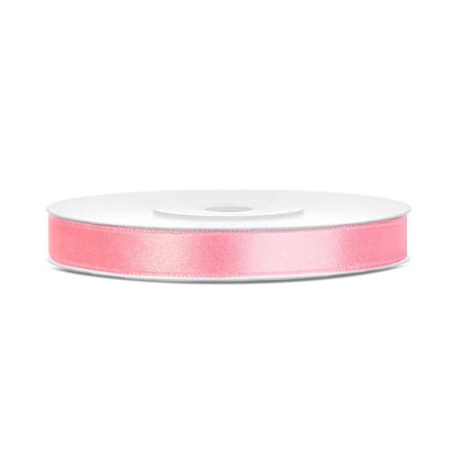 Picture of SATIN RIBBON LIGHT PINK 6MM PER METRE